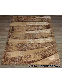 Килим Nidal 281 beige-brown
